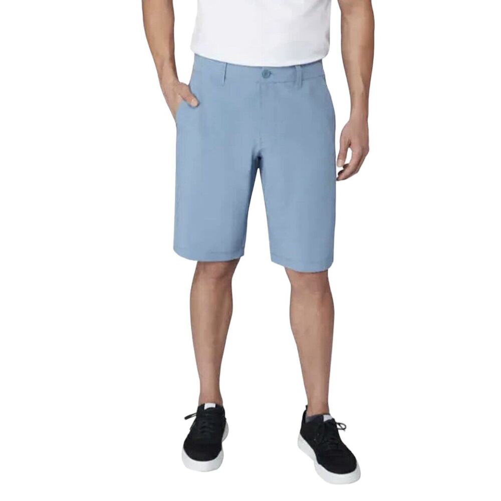 Hang Ten Men's Hybrid Lightweight Stretch Quick Dry Shorts Blue Size 40